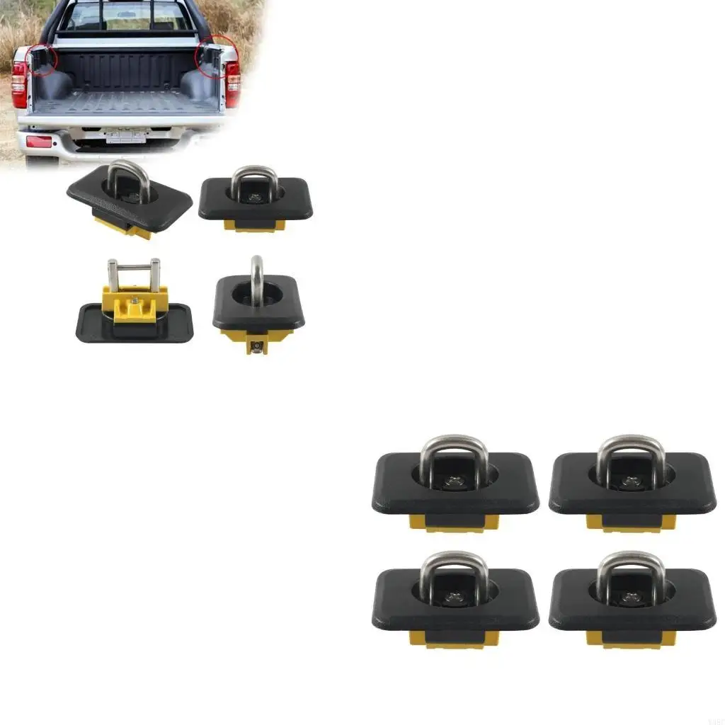 

Сверхмощные выдвижные якорные точки Универсальная кровать грузовика. Свяжите якоря с кольцами, установленными для закрепления