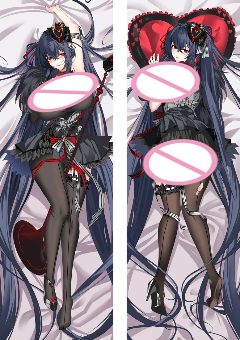 

60x180cm Game Hugging Fullbody Dakimakura Cover Double-sided Body Cushion Cover Otaku Bedding Pillow Case