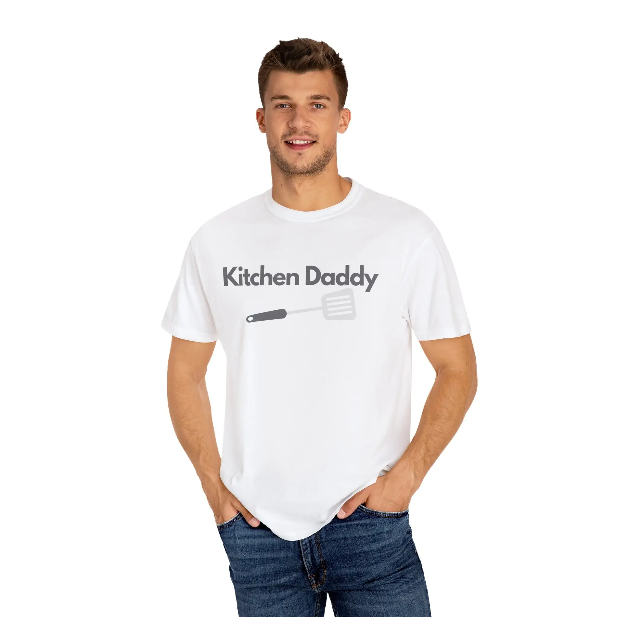

Футболка Kitchen Daddy, окрашенная в одежде, отлично подходит для любителей приготовления пищи, его, значительная, другая