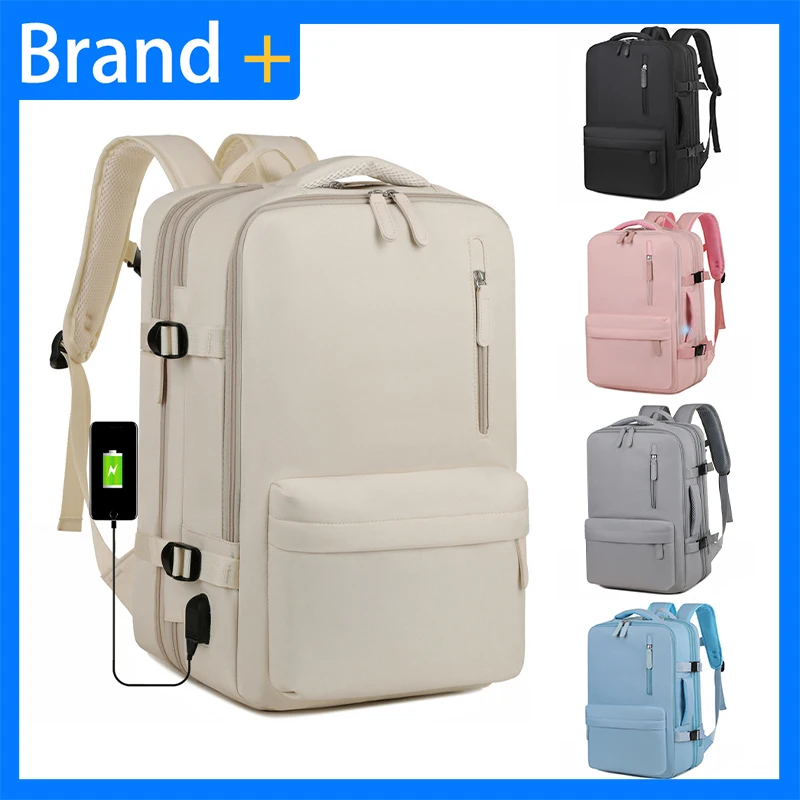 

Рюкзак для походов большой вместимости, для активного отдыха, деловых поездок, хранения вещей, женский, модный, новый, удобный, на молнии