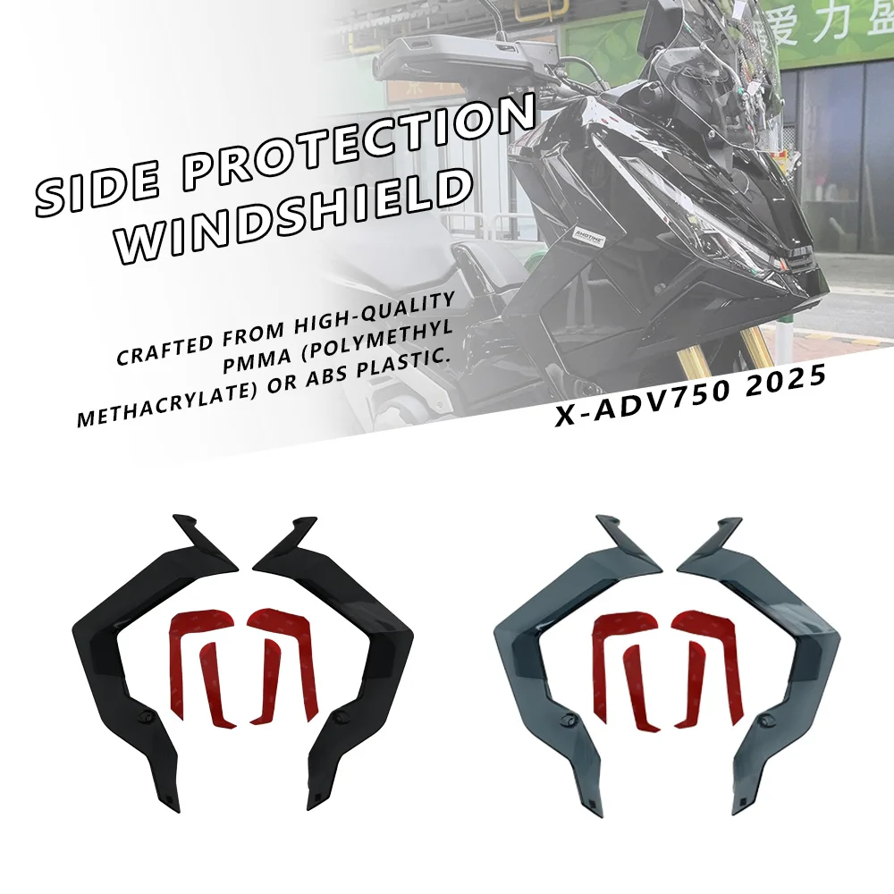 

Motorcycle Accessories FOR Honda X-ADV750 XADV 750 2025 2026 Side Air Deflectors Side Leg Fairing Decorate Wind Deflector Shield