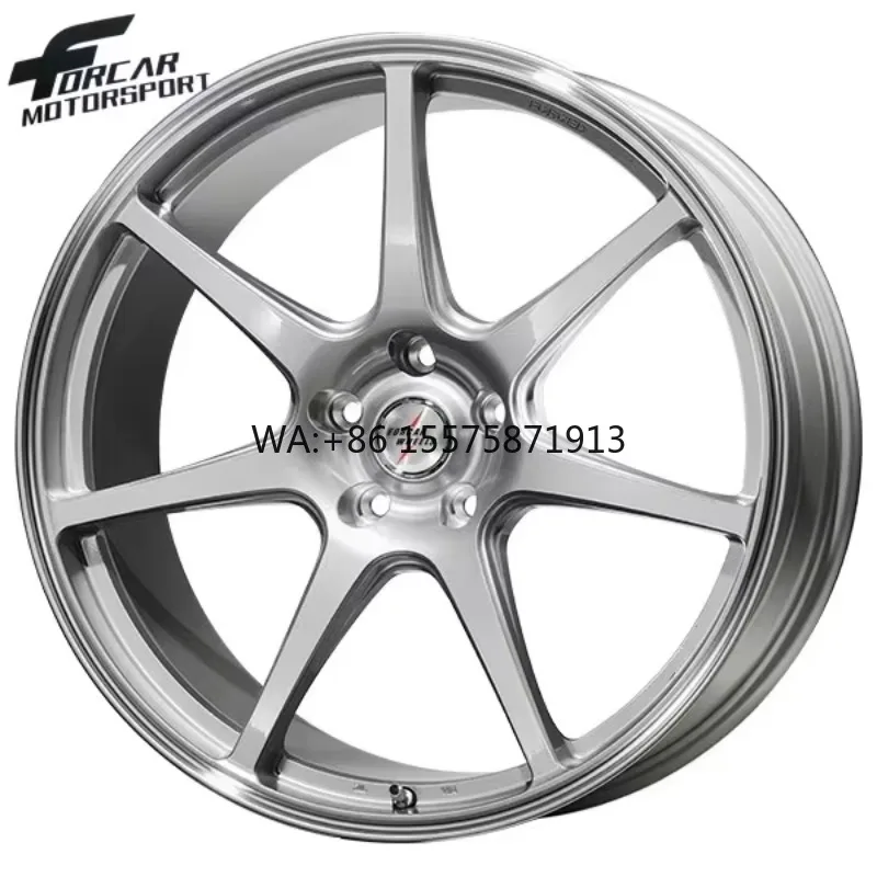 

Глянцевые цельные диски Forcar Motorsport из алюминия T6061 для легковых автомобилей, уникальный дизайн, высокотехнологичные