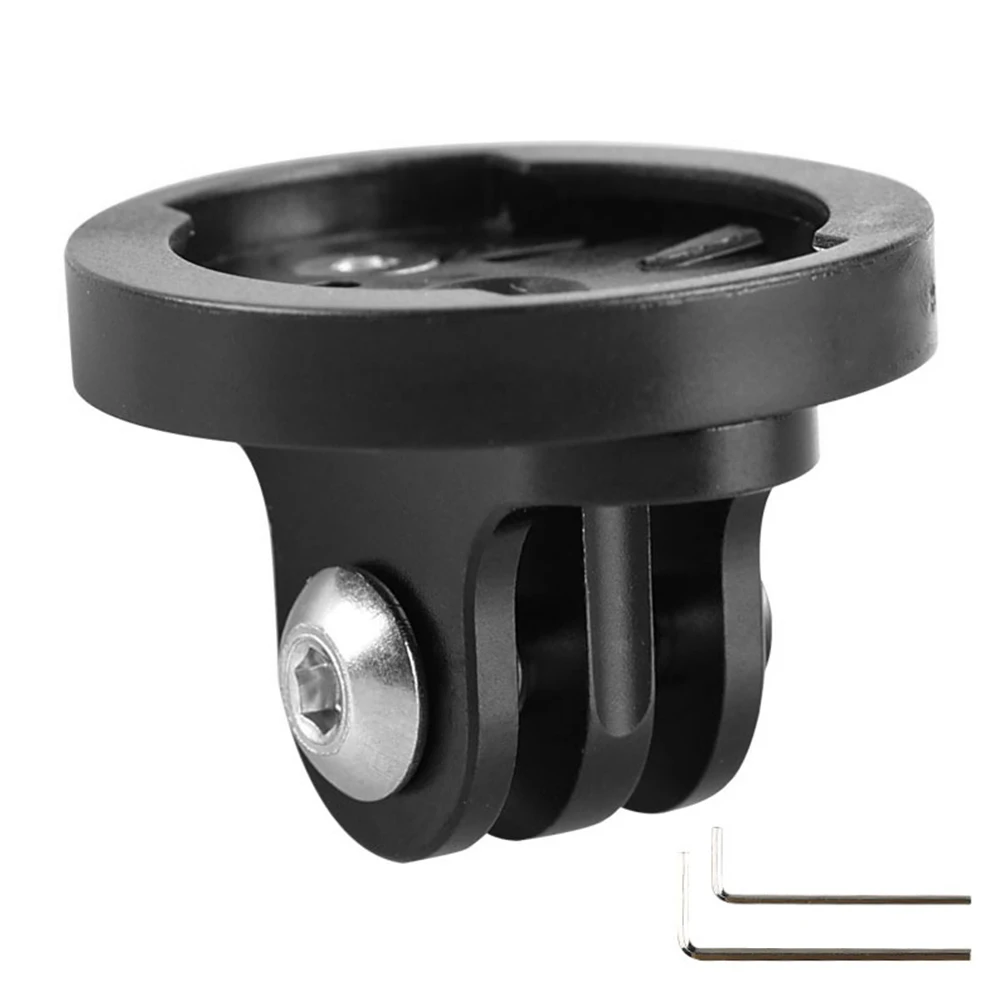 Bike Camera Mount Holder Bracket Adapter Stable Computer Mount Aluminum Alloy Camera Headlight Adapter for Garmin Edge Interface