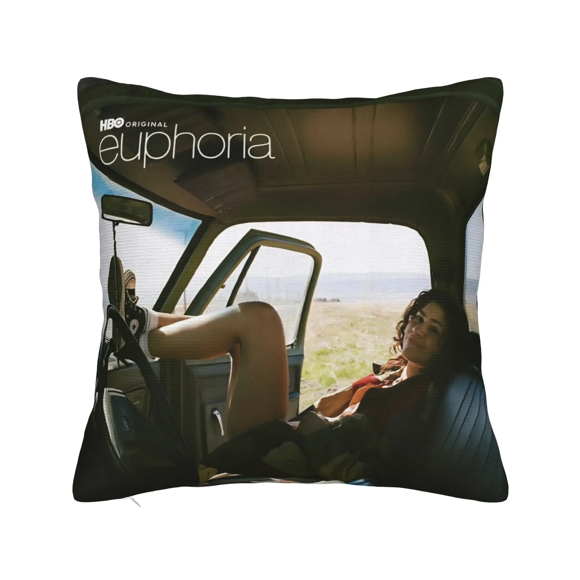 Taies d'oreiller décoratives Euphorias Season 3, accessoires pour la maison, housse de coussin carrée, plusieurs tailles