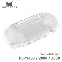 DATA FROG For PSP 2000 3000 Crystal Shell Case Game Console Case Protective Case Hard Case Housing Shell For PSP 1000