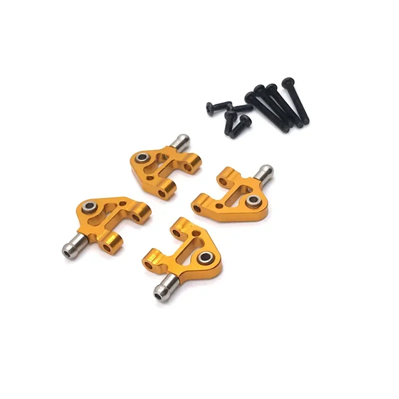 Brazo oscilante inferior para WLtoys 1/28 284131   Piezas de coche K969 RC, accesorios de brazo inferior de aleación de aluminio, piezas de mejora de Metal, Buggy para camión