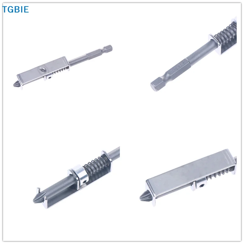 [TL][TL]Spring-Loaded Screw Holder Bit Wear Resist Anti-Drop Screwdriver Bit Screw Retaining Tool For Electricians Mechanics