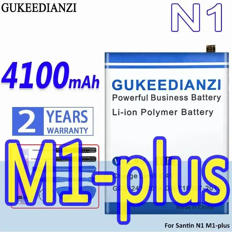 

Долговечный аккумулятор для мобильного телефона Santin N1 M1-Plus 4100 мАч, замена премиум-класса