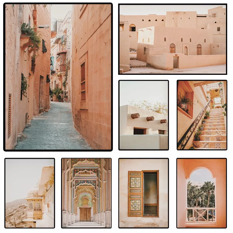 Moroccan Door Canva…