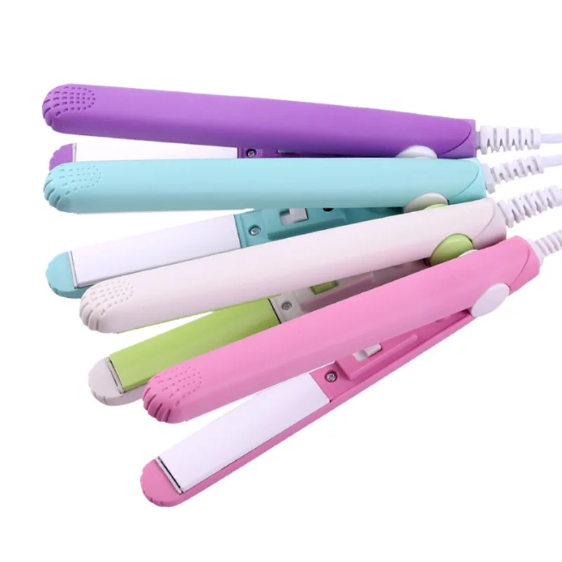 Mini Chapinha Portátil EU para Cabelo com Estojo Bivolt