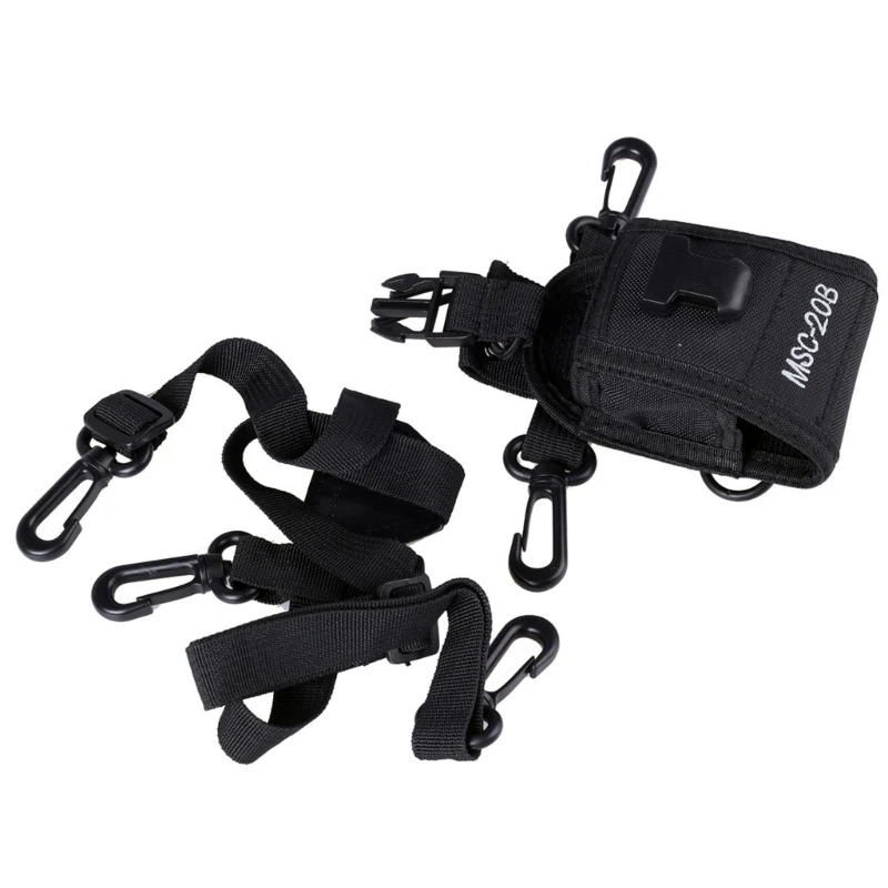 Portable Nylon Belt Bag Nylon Belt Bag Interphone Storage Two Way Radio Holder Holsters R58F