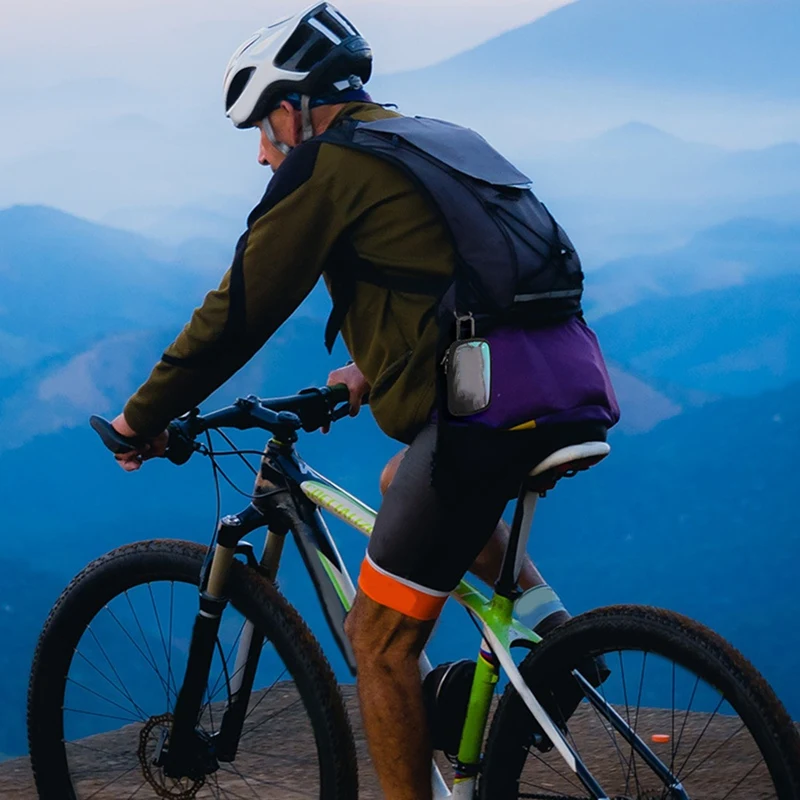 MP3/MP4 Portable Storage Bag With Buckle Dustproof With Convenient Clear Window For Direct Operation