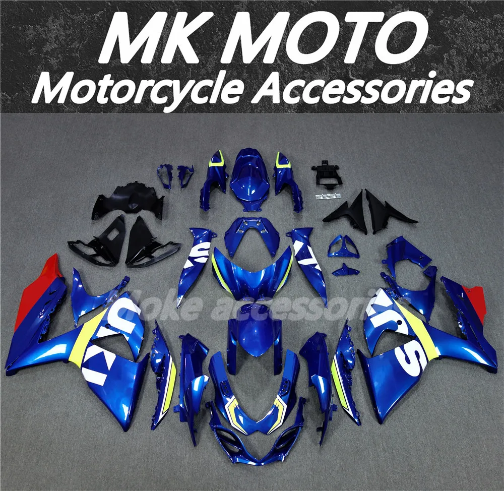 

Moke moto Motorcycle Fairings Kit Fit For Gsxr1000 2009 2010 2011 2012 2013 2014 2015 2016 Bodywork Set Injection Dark blue
