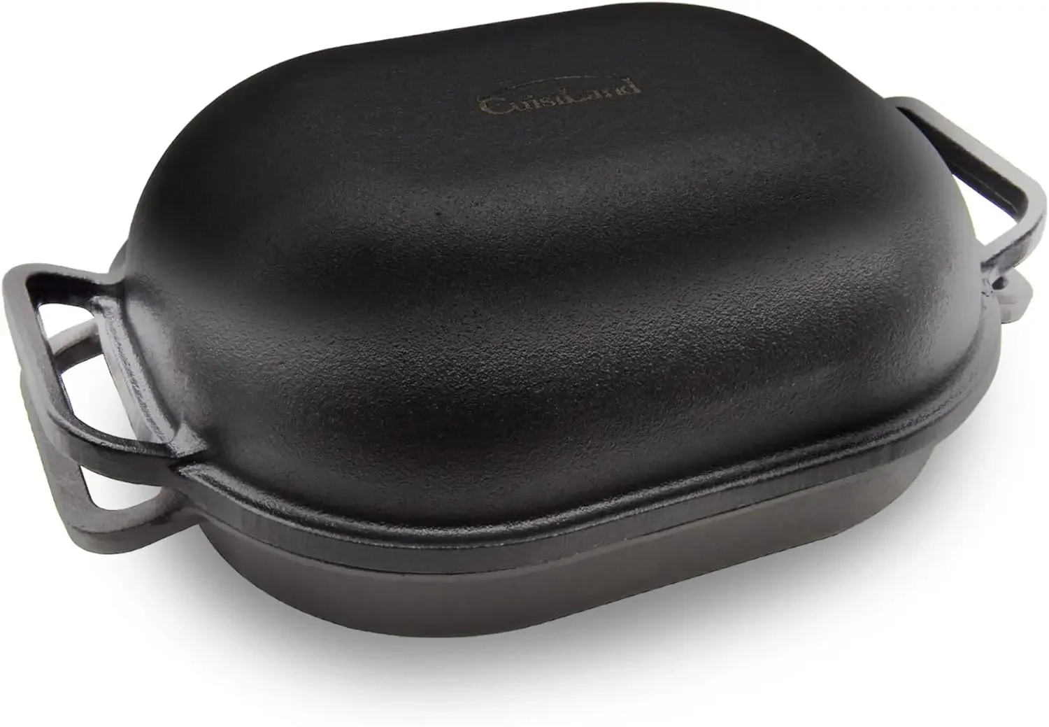 Large Heavy Duty Pre-seasoned Cast Iron Bread & Loaf Pan - A perfect way for baking