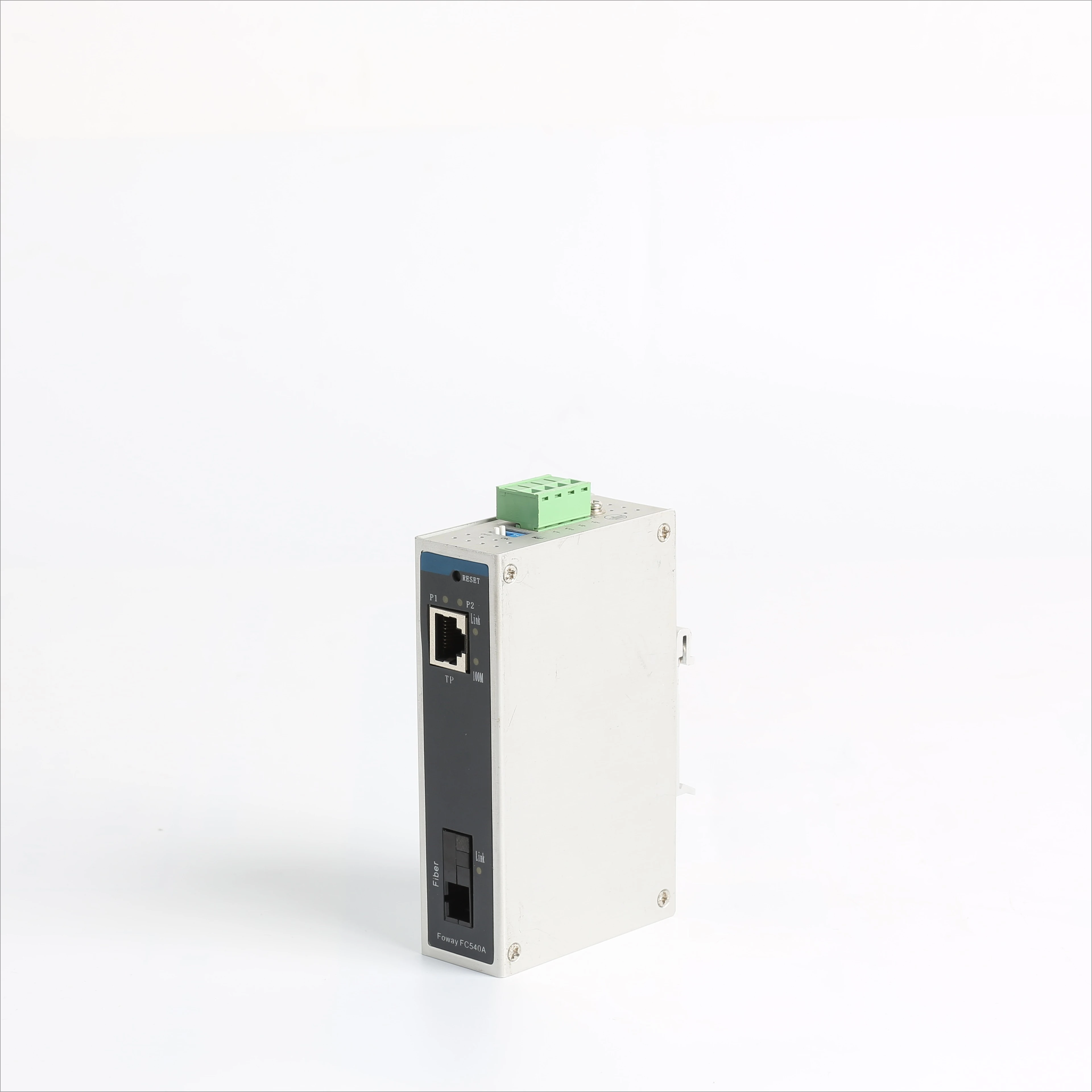 FC540A 1 Port Ethernet Media Converter 10/100m Rail Industrial Fiber Media Converter