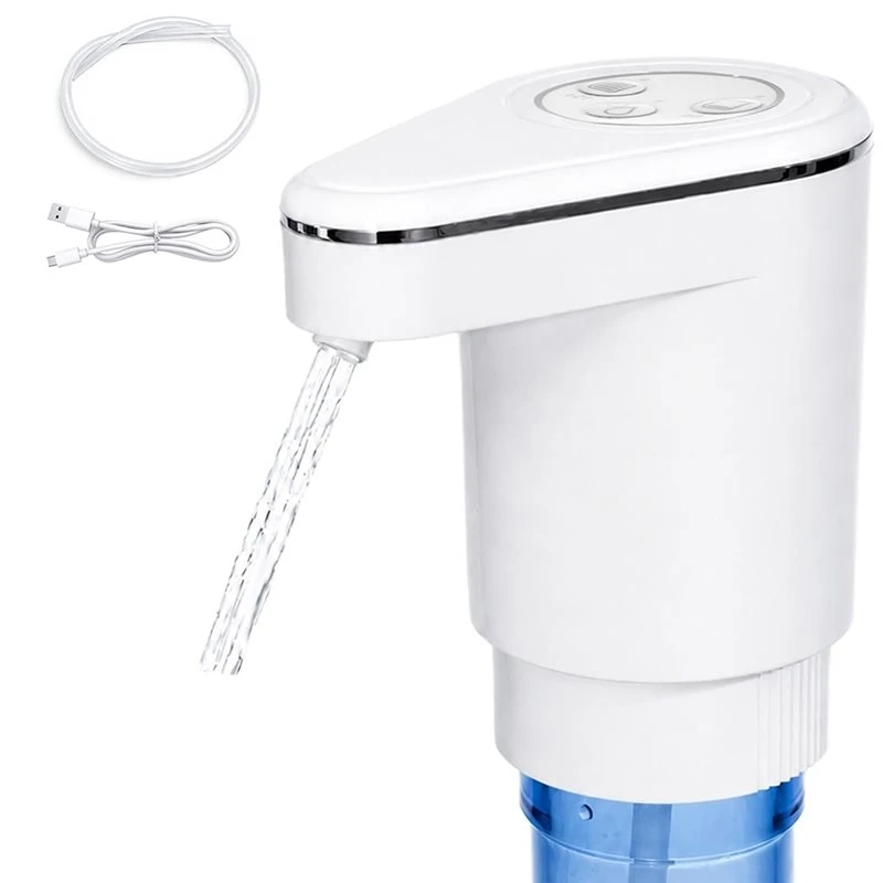 ABHU Water Dispenser For 5 Gallon Bottle Featuring USB-C Charging Pump, Dual Pumps& 3 Modes