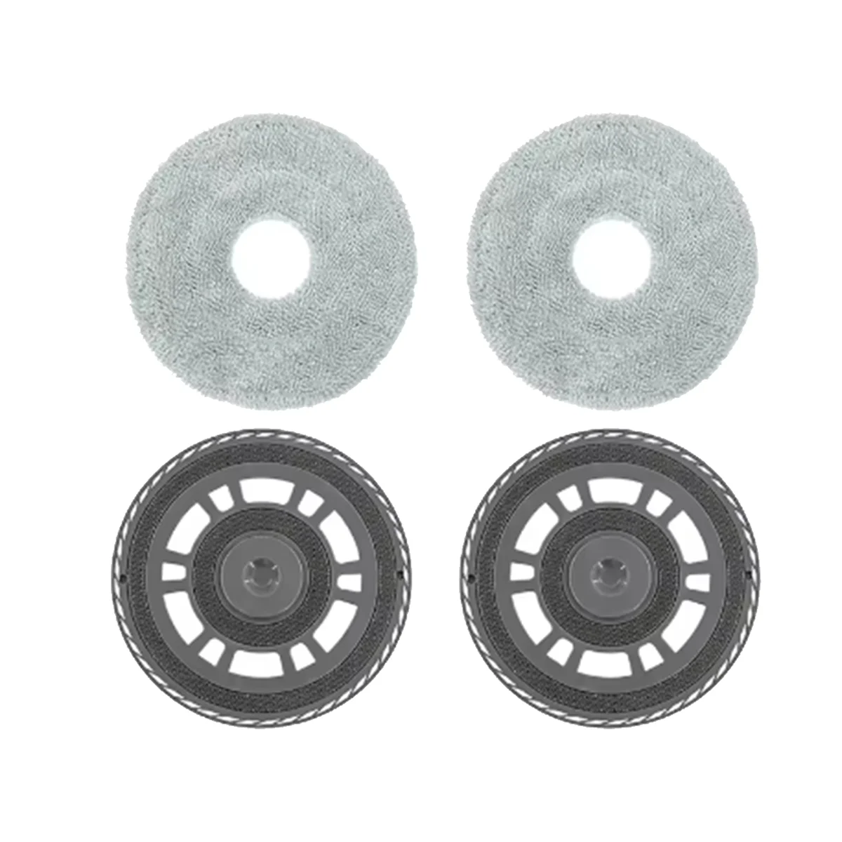 El nuevo soporte para fregona con 2 trapos para Robot aspirador L20 Ultra/X20 Pro/ M30S, Kit de fregona limpiadora