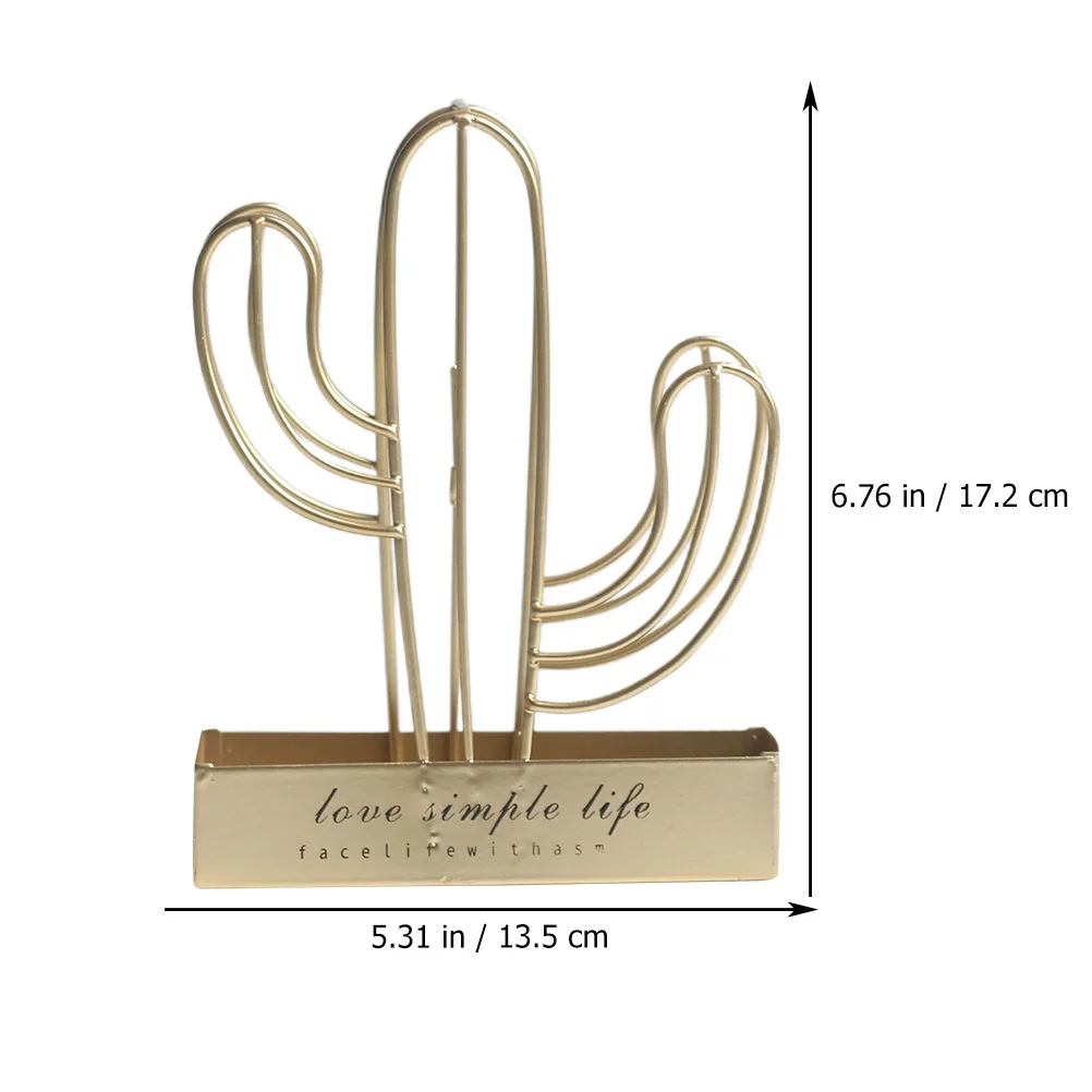 

Cactus Mosquito Incense Holder Iron Material Space Saving Desktop Adornment Rack Rack Shelf Incense Stand