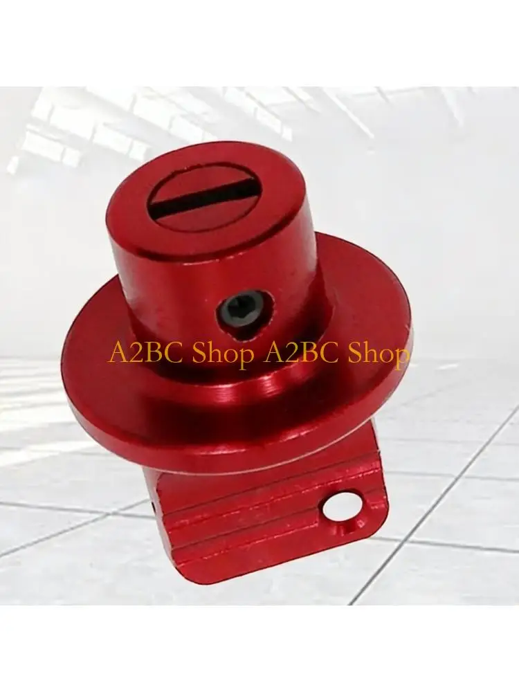 A2BC Motorbike Head Mouldings Aluminum Motorcycle Lock Head Cover Easy Installation Electric Modified Accessories