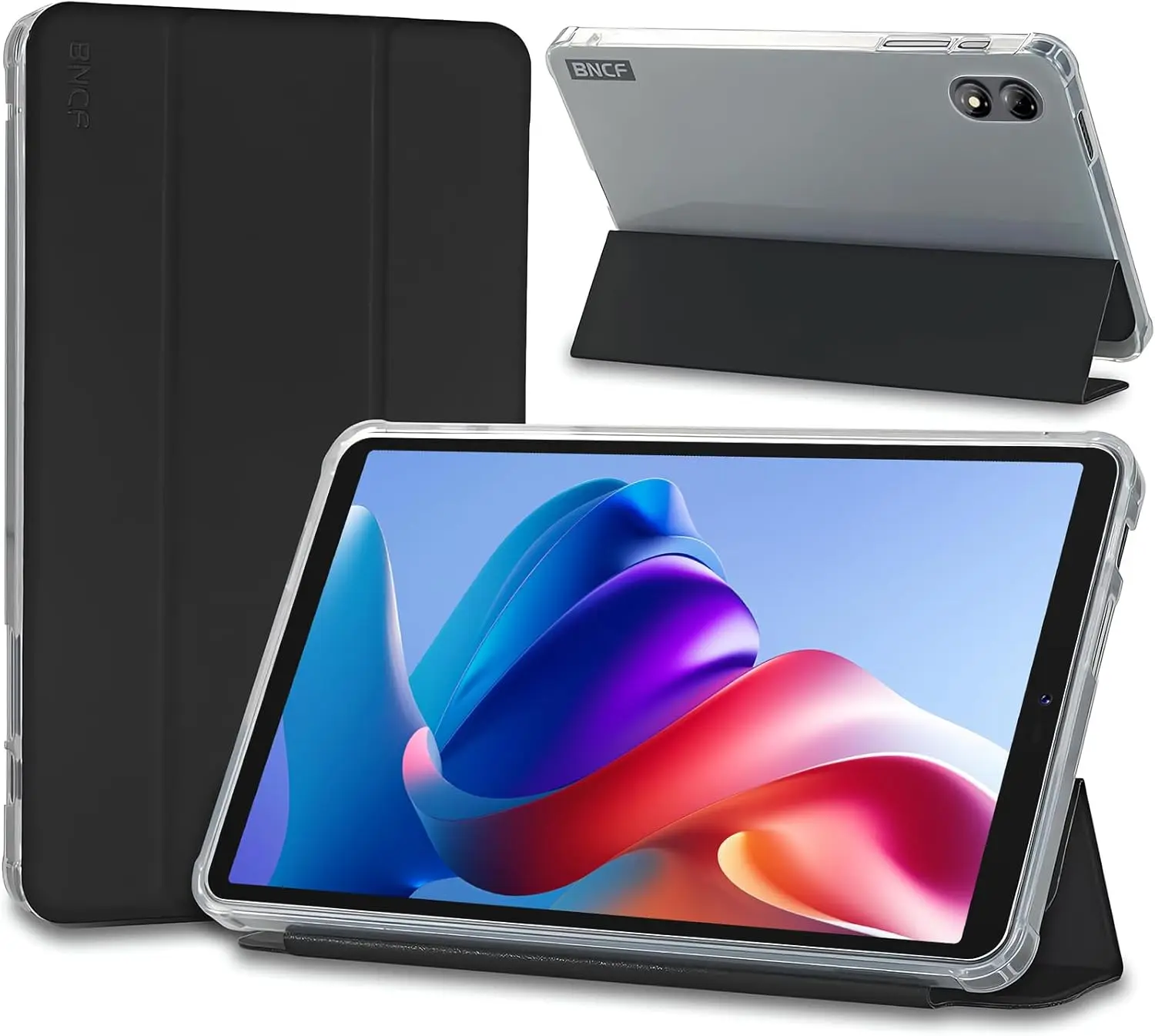 Bpad Mini 8.7 Inch Tablet Protective Cover Durable Lightweight Eco-Friendly Auto Sleep Wake Multi-Angle Stand Waterproof Case