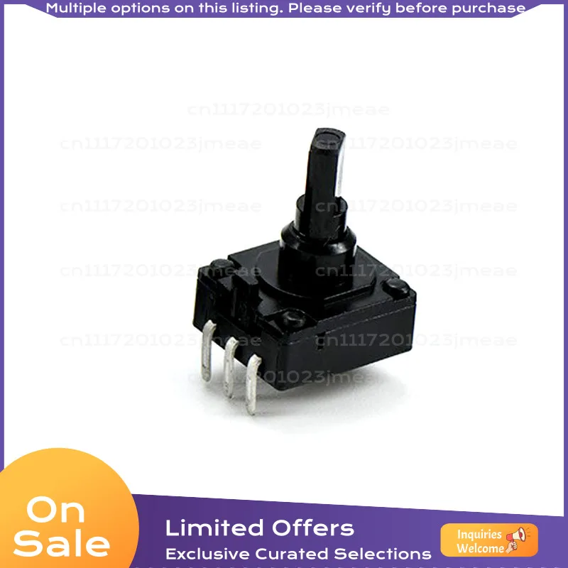 B5K B502 Servo Potentiometer, 220 Degree 330 Degree Positioning Potentiometer, 100000 Cycle Life for RC Models