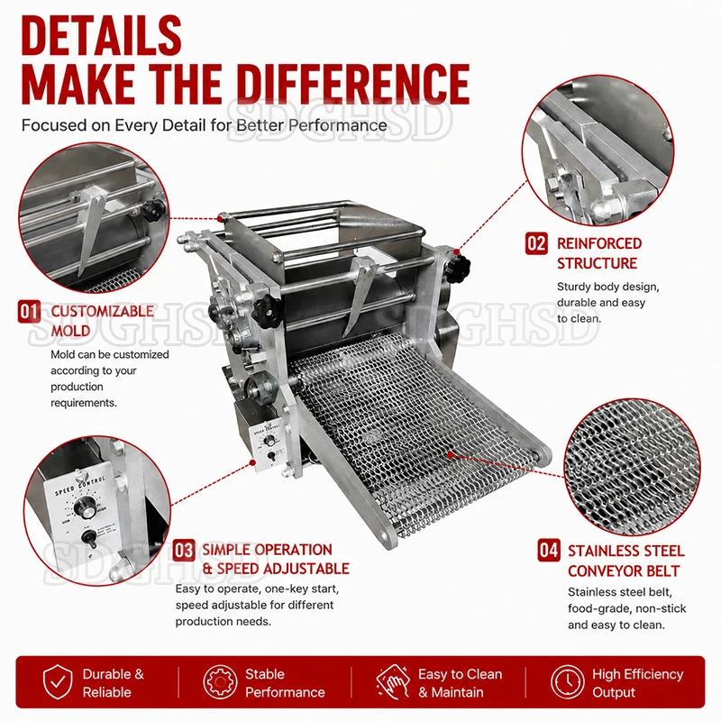 Low Energy Consumption Roti Maker Chapati Rotimatic Roti Making Machine Lumpia Wrapper Machine Mexican Tortilla Make Machine