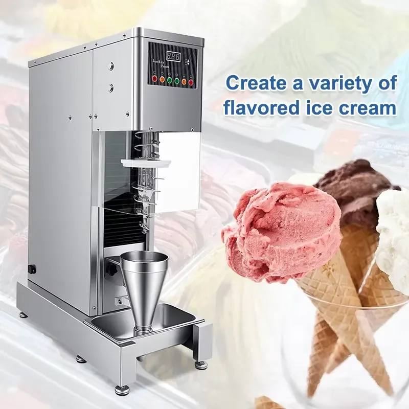 for Low Power 750 Watt Automatic Hard Ice Cream Mixer for Sale