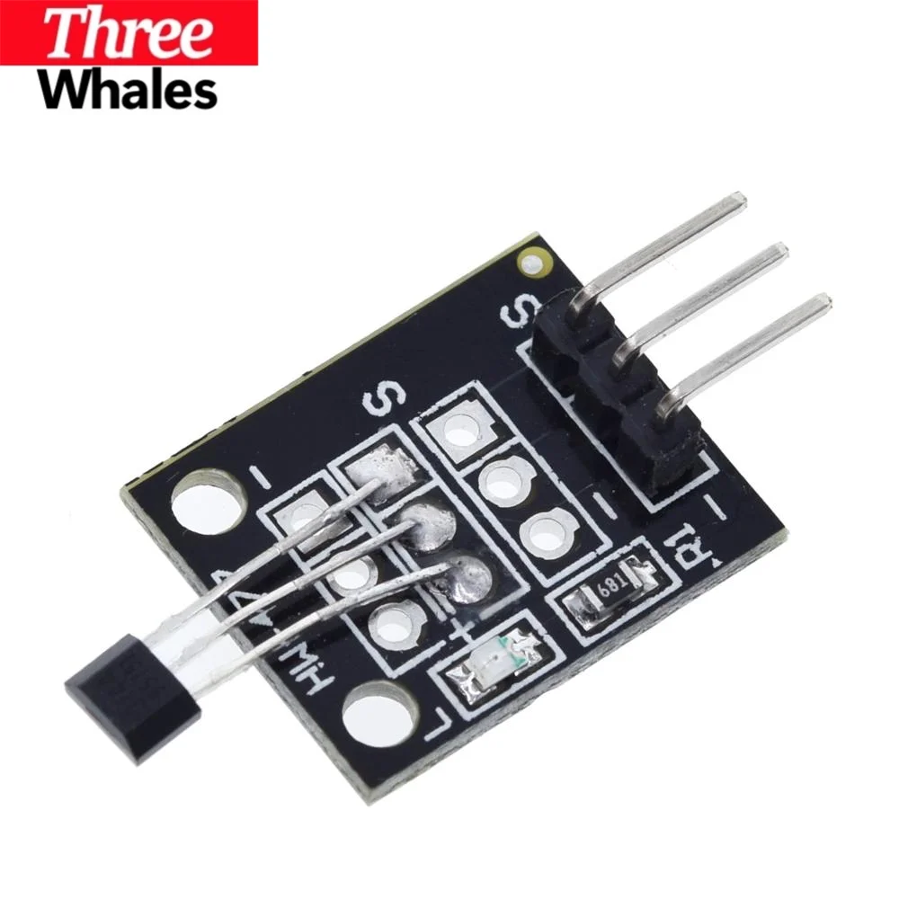 1/2/5PCS THR KY-003 A3144 Standard Hall Magnetic Sensors Module Works with Arduino Boards for Arduino
