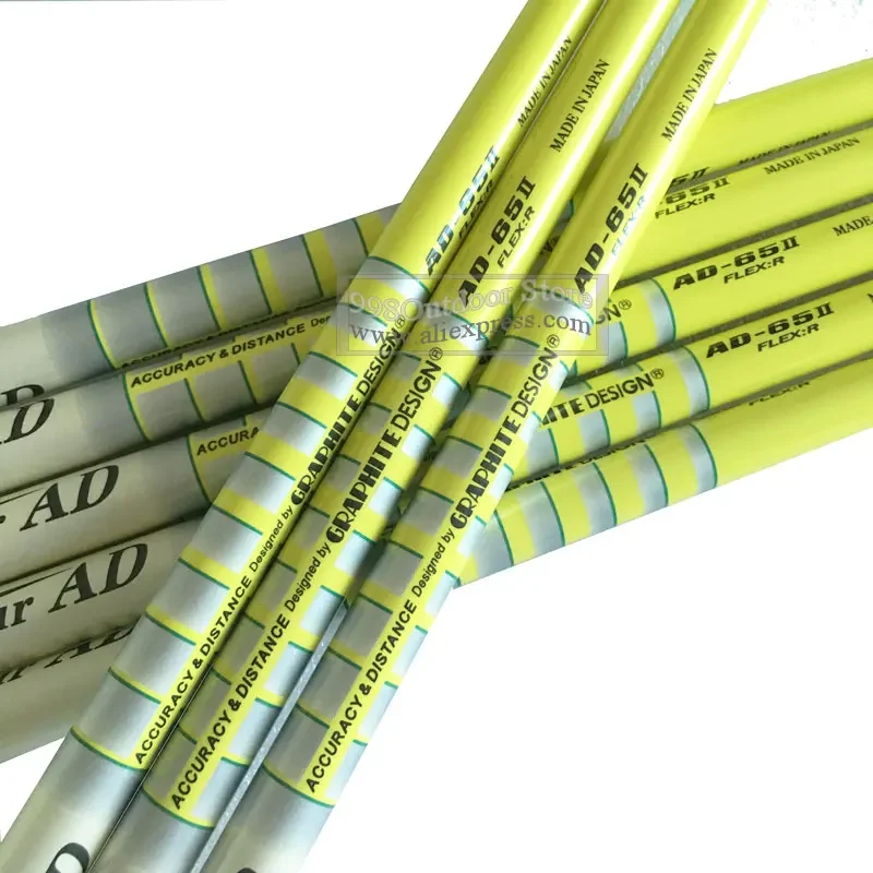 Men's Hardcore Golf Shaft Yellow AD-65II Graphite Shaft Hardcore Club Shaft 0.370 Golf Accessories R or S Flex