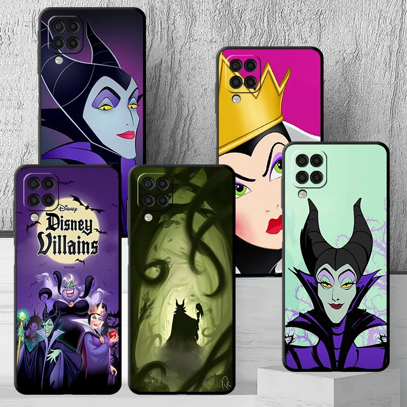 Etui na Samsung Galaxy A53 A52 A52 A51 A54 A12 A13 A14 A22 A32 A21s A33 A34 A24 A71 A31 A72 A73 etui na telefon Disney Maleficent Queen