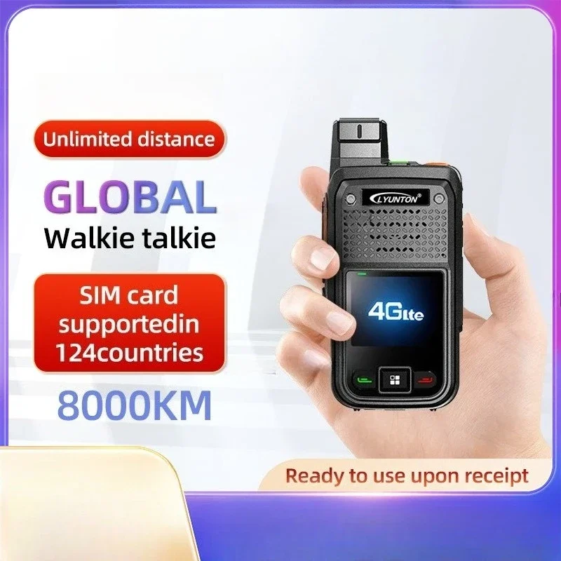 NEW Global Car Walkie-talkie 5000 Kilometers Public Network Mini 4G Card European and American Handset 1