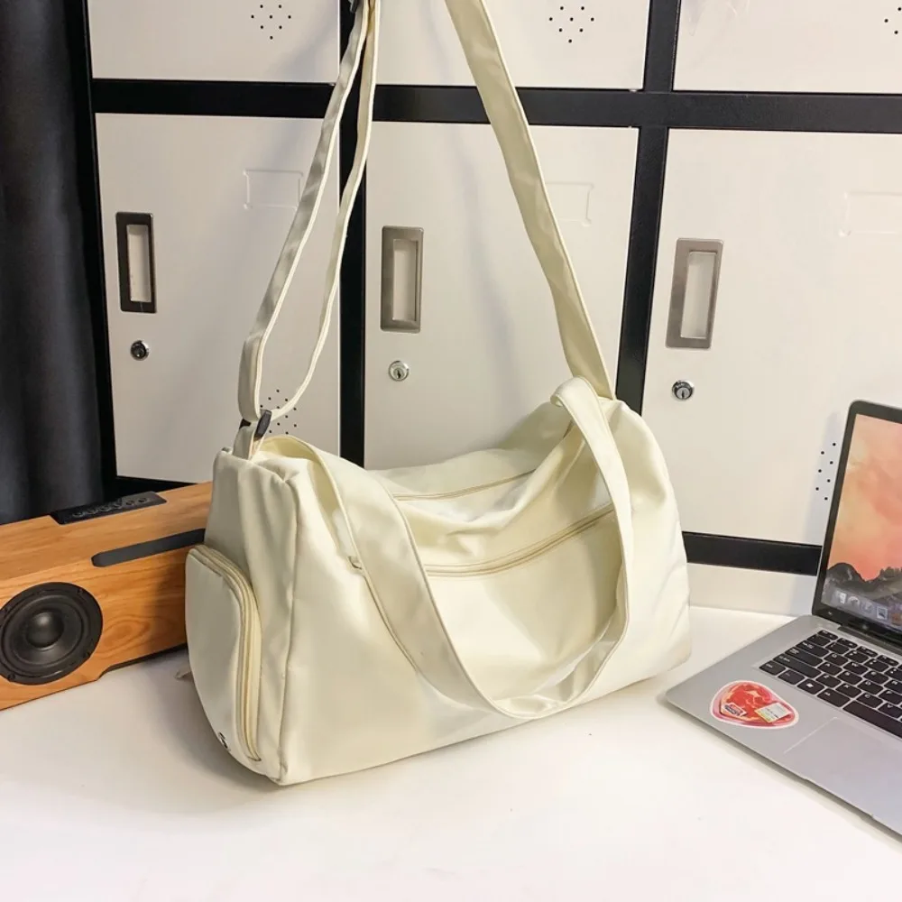 Portable Large Capacity Travel Duffle Bag Waterproof Business Trip Travel Luggage Bag Sports Handheld Messenger Bag Male