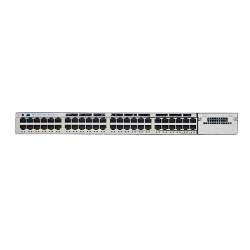 

48-портовый сетевой коммутатор Gigabit Ethernet WS-C3750X-48P-S с емкостью 10G и функцией QoS