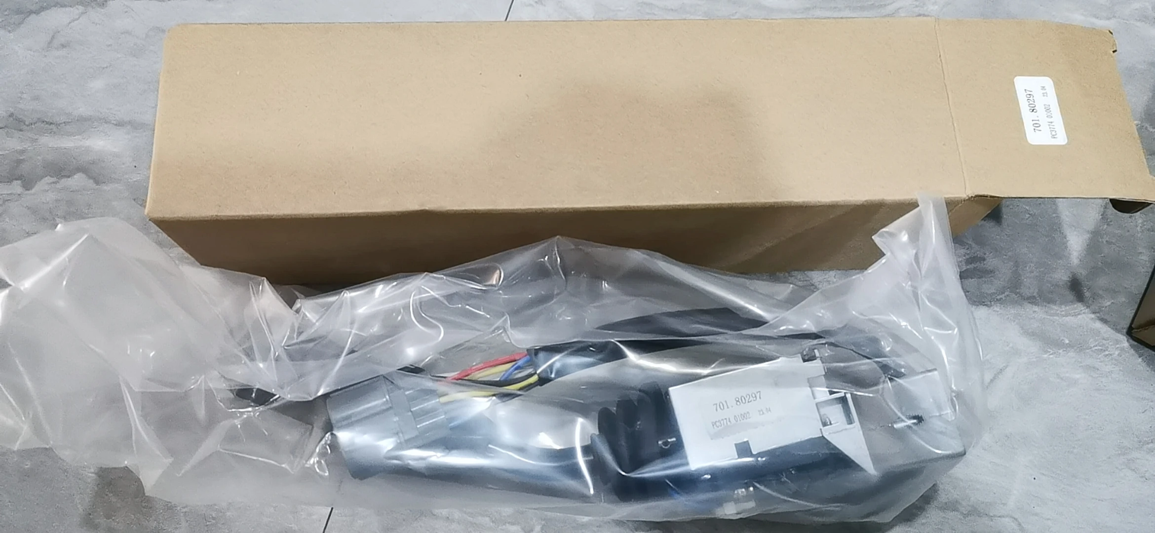 

701/80297 Switch Column, Road Lamps, Wiper Right Hand - PARTS for JCB 3CX 4CX