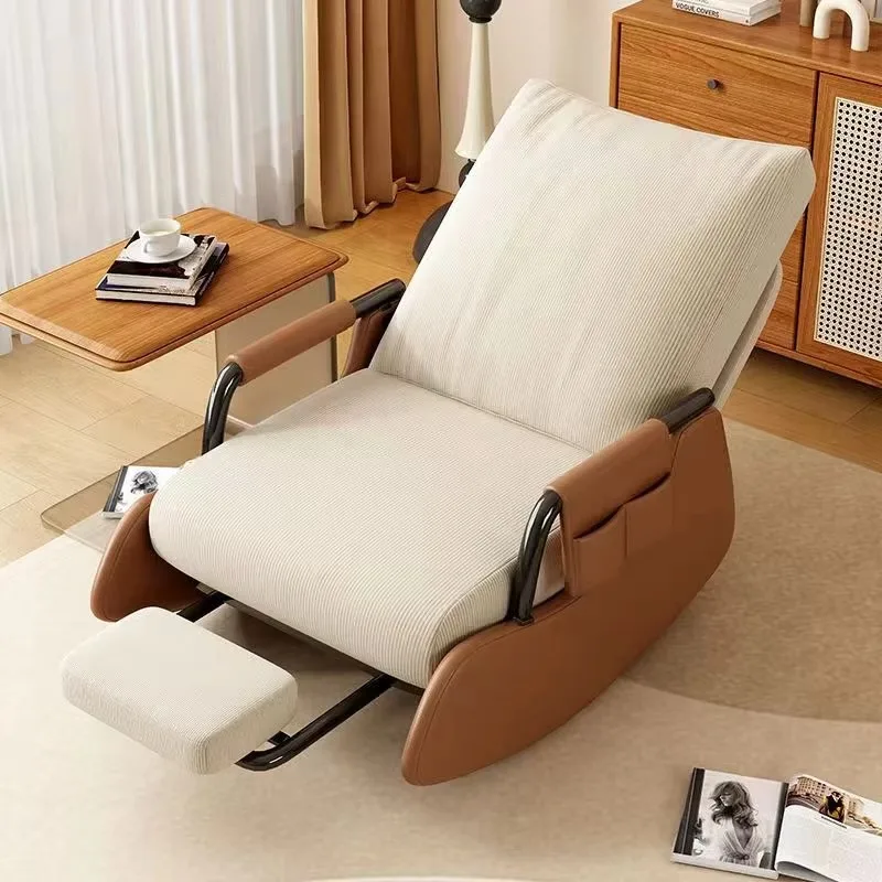 Single Recliner Sofa Comfort Relaxer Lounge Massager Adults Rocking Chair for Living Room Furniture