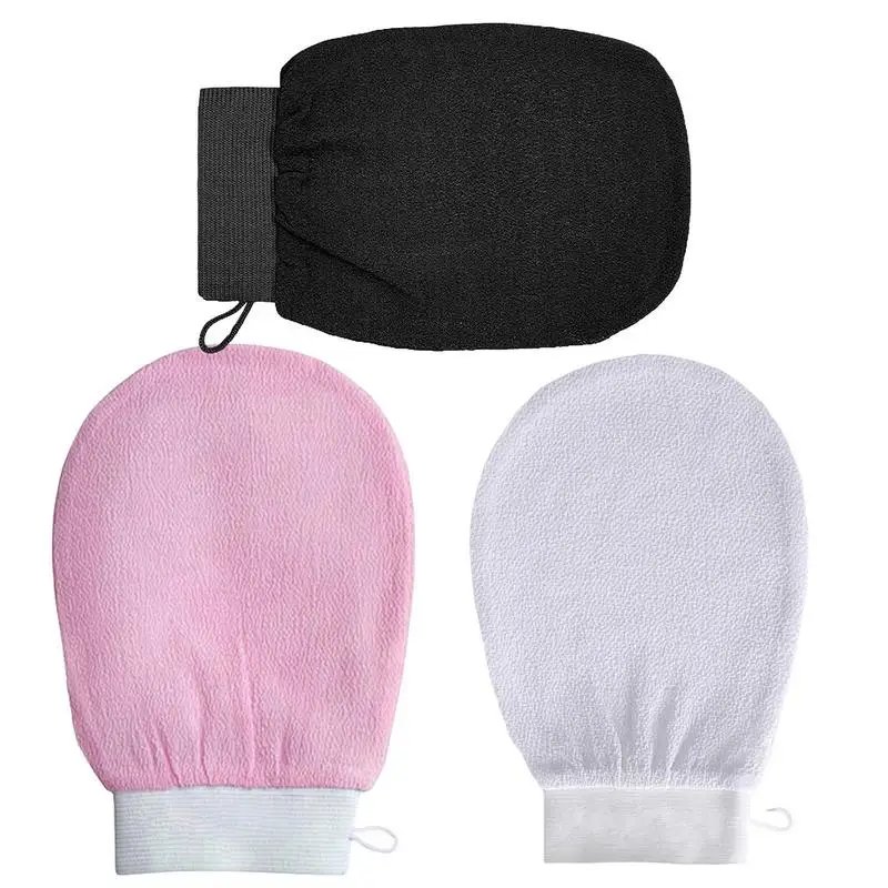 1pc Exfoliating Mitt Scrub Glove For Moroccan Bath Mitt For Shower, Bath, Hammam, Sauna - Anti Cellulite Massage