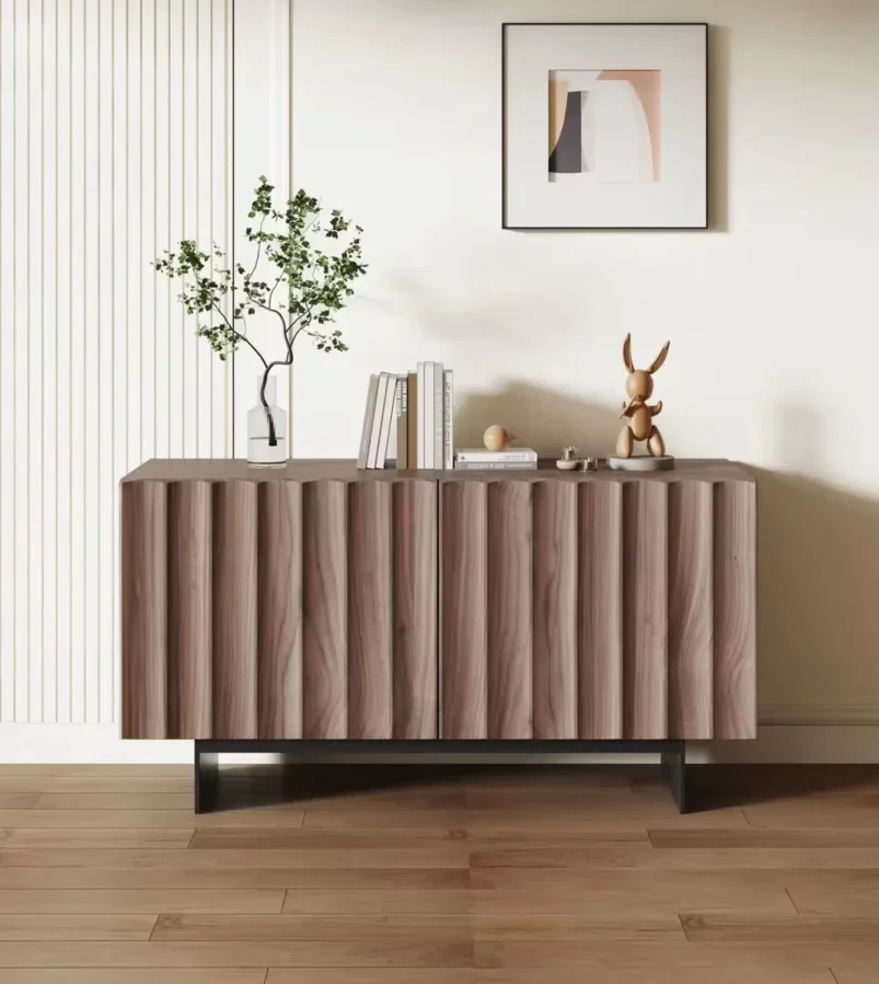 

Буфет цвета ореха, бытовые шкафчики для гостиной, небольшие напольные шкафчики