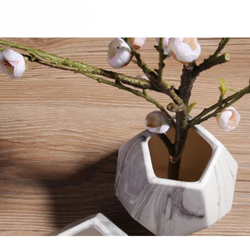 

Скандинавское украшение дома, новый дизайн, роскошная ваза из белого камня и мрамора