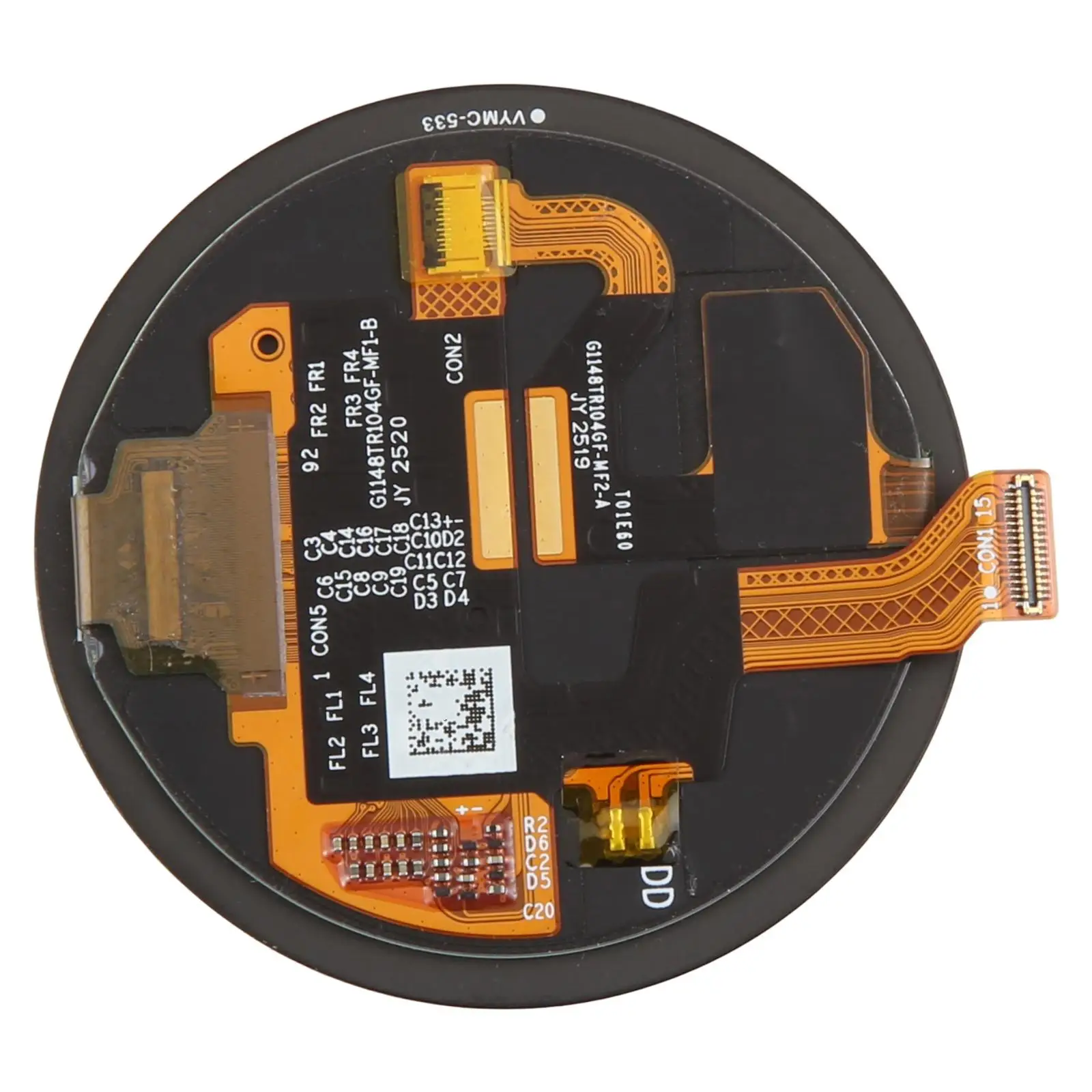 AMOLED-LCD-Bildschirm aus Saphirglas der 2. Generation für Amazfit Balance 2, A2430, Ersatzteil für die Reparatur des Touchscreens – Detail 9
