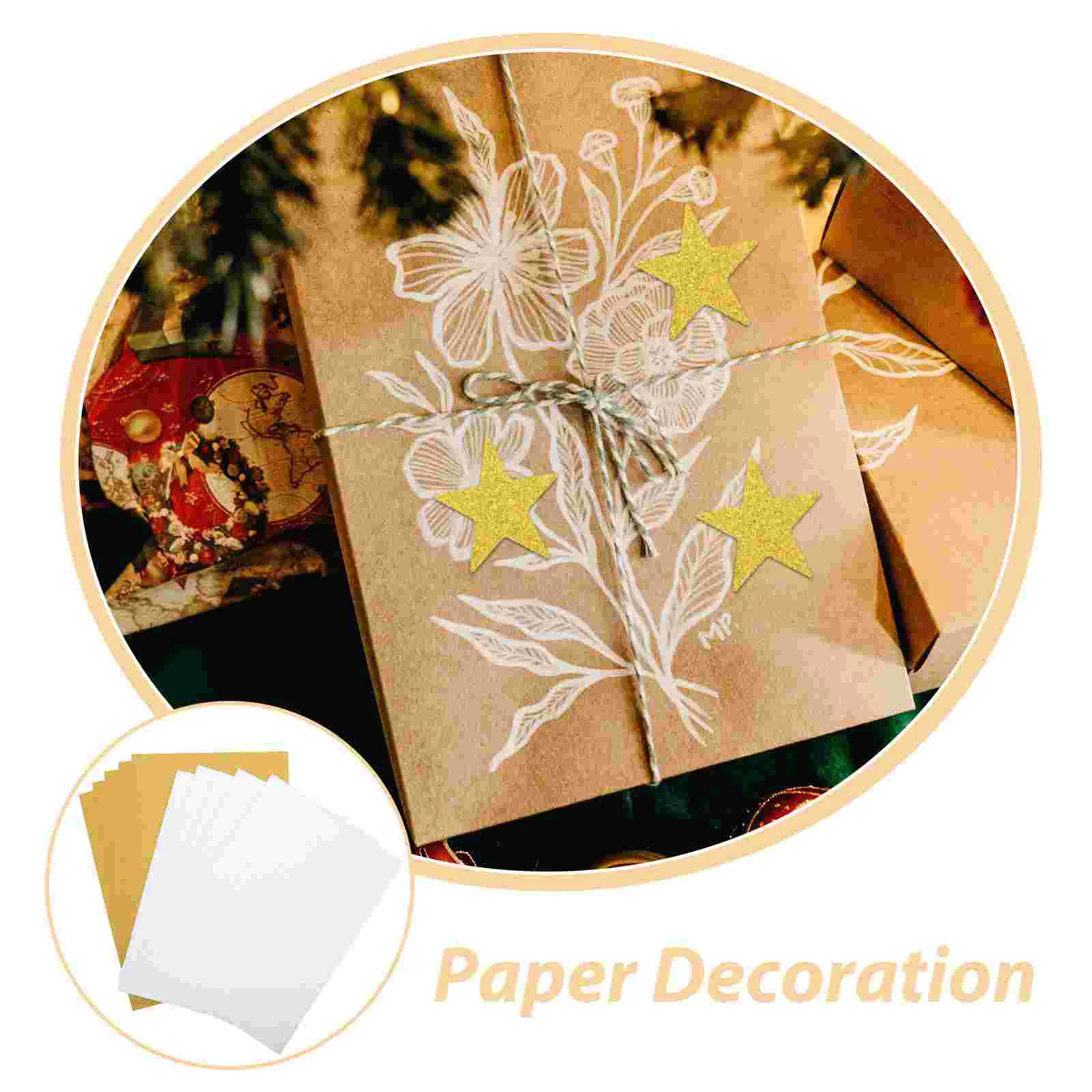 10pcs A4 Sheets Glitter Cardstock Making Diy Material Sparkling Craftwork Scrapbooking (Gold & Silver)