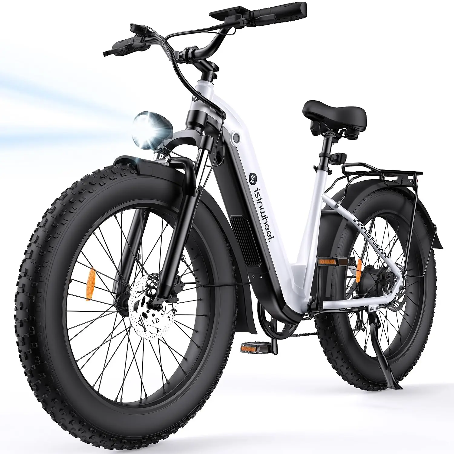 1500W Peak Motor Electric Dirt Bike 28MPH 105Miles PAS 48V 13AH 26