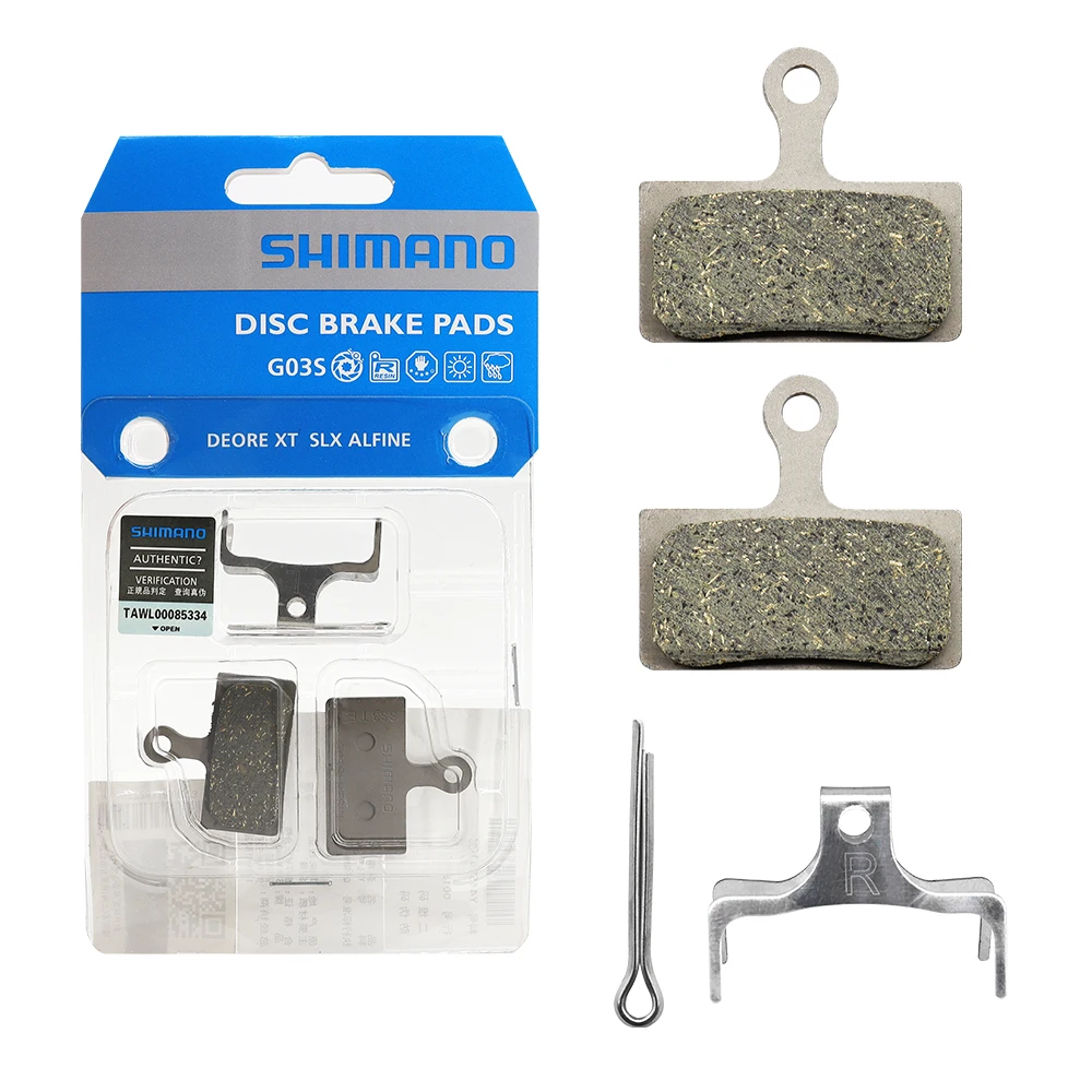 Shimano G03S MTB Resin Disc Brake Pads DEORE XT SLX G03S Resin Brake Pad Mountain M9020 RS785 M7000 M8000 M9000 M6000 Brake Pad