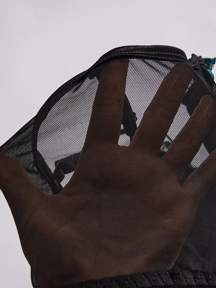 التطريز الكورسيهات بوستير مثير المرأة حزام الصلب حلقة هيكل السمكة شبكة ShaperSlim صالح تنوعا سيدة أعلى مشد تحت الصدر #5