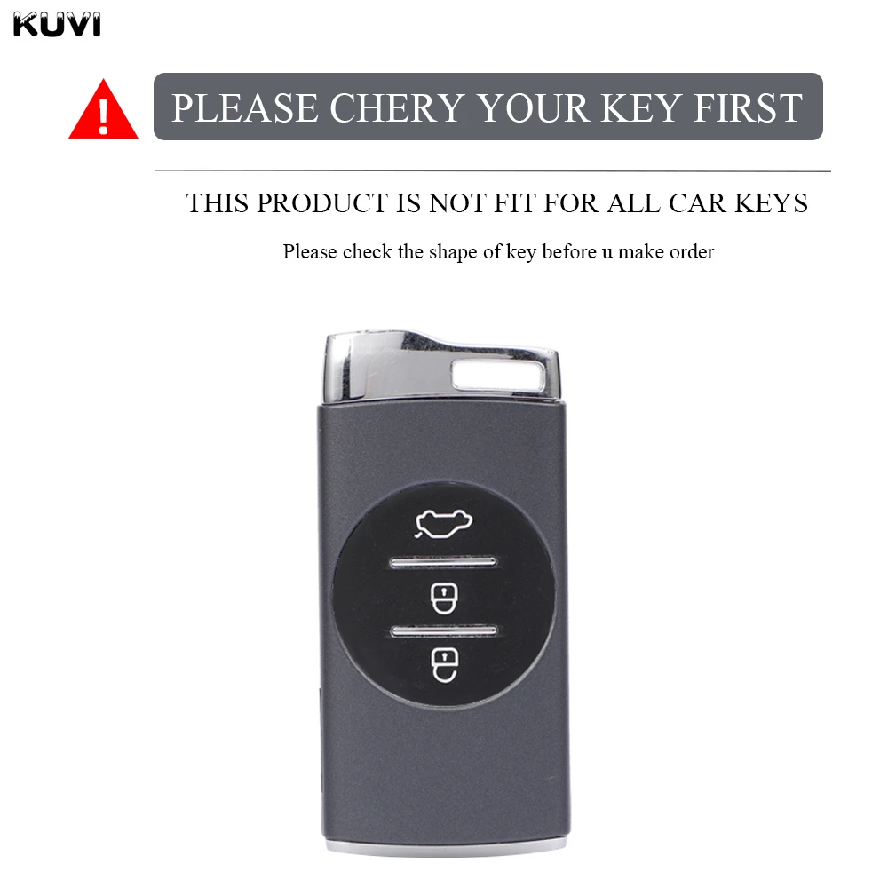Soft TPU Car Key Case Cover Shell For Chery Tiggo 7 Pro 8 Pro Exeed Tiggo 2 3x Arrizo 5Pro Gx 5x EQ7 Tiggo Keychain Holder Bag