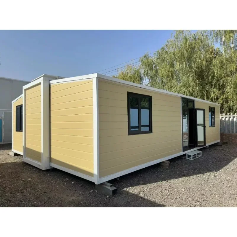 High Quality Container House Prefabricated 2 Bedroom 1 Bath Room  1 Kicken Container House