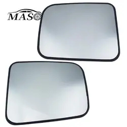 Car Heated Side Rearview Mirror Glass White Left/Right for Nissan Pick-Up 1998-2005 Patrol Y61 1997-2013 Navara D22 1997-2015