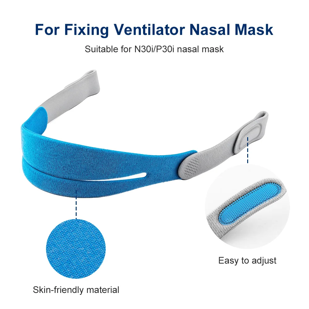 Replacement Headgear Strap e for N30i/P30i CPAP Ventilator Head Band For Snoring Air Nasal Pillow Cushions Sleep Helper Tools