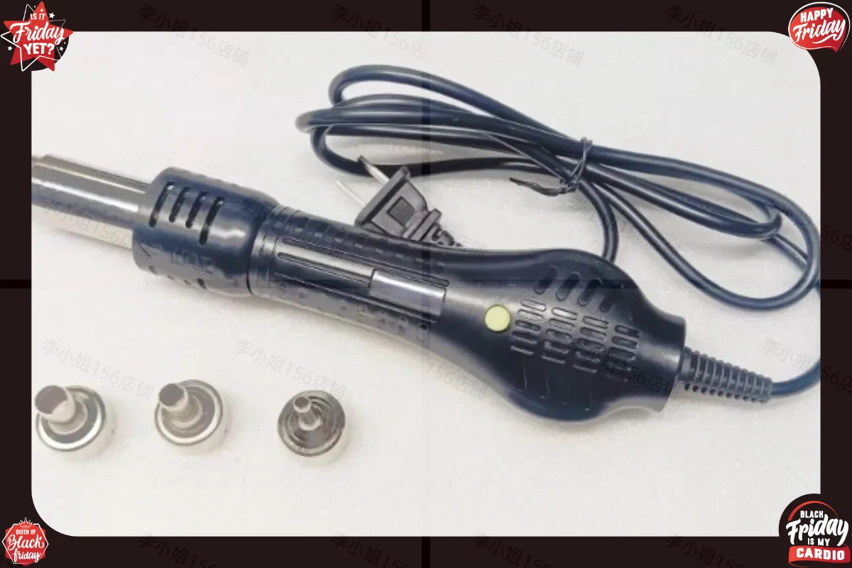 

Новинка 2026: Портативный термостатический паяльный пистолет WY858P для демонтажа SMT-компонентов и пайки. Идеальный помощник для паяльщика.