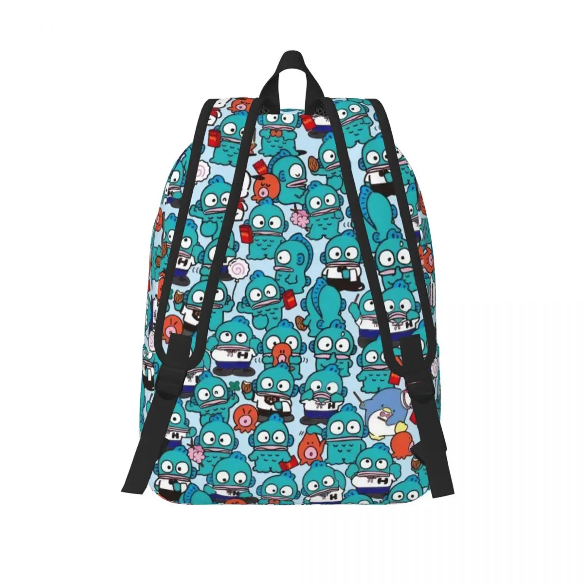 กระเป๋าเป้สะพายหลังลายการ์ตูนฮังโยดอน สำหรับนักเรียนประถม มัธยม และมหาวิทยาลัย พร้อมช่องใส่ของ