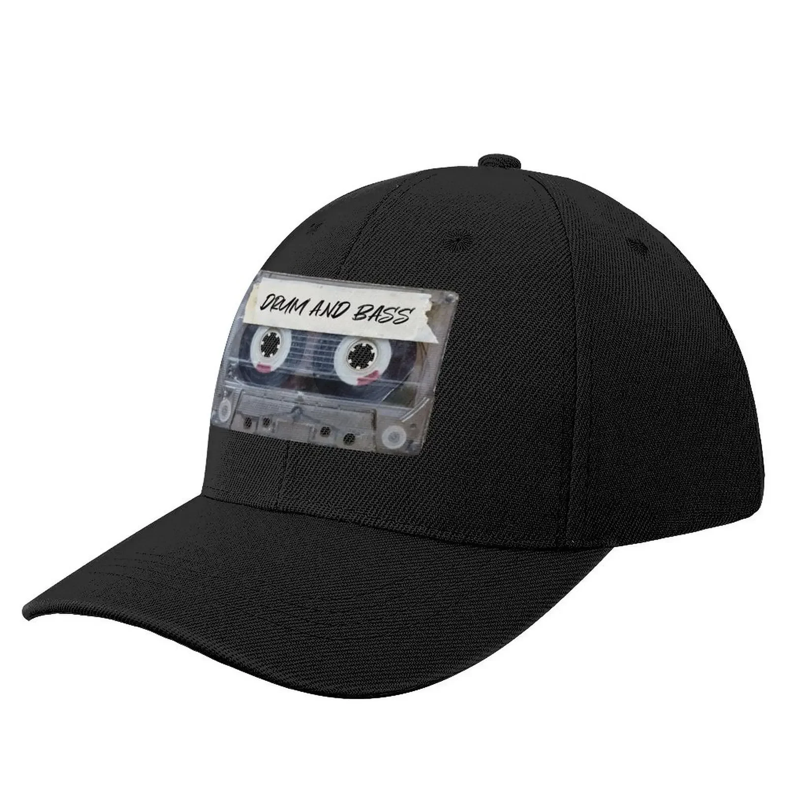 

Recorded Music Genre Cassette Old School Drum and Bass Baseball Cap Male hat designer cap funny hat Caps Male Women's